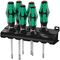  Kraftform Plus – Serie 300 Wera 335/350/355/6 Schraubendrehersatz Kraftform Plus Lasertip + Rack, 6-teilig 12451928