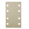  KLINGSPOR Schleifpapier PS 33 BK, kletthaftend PS 33 BK Streifen kletthaftend 80 x 133 mm Korn 400 Lochform G18 12459558
