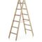  Cresta B - Holz-Stehleiter HOLZ-STEHLEITER Z300 2 X  6 SPR. 40106 12456760
