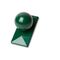  Zubehör RAL 6005 Alu-Kugelkappe RAL 6005 60/40 mit Überstand 12463833