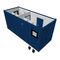  Containex Sanitärcontainer Containex 20' WC-CONTAINER Damen / Herren - blau 1238800