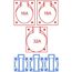  Steckdosenverteiler PROFIL Steckdosenverteiler P-SVG 32 | 21-3 12463378