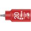  Zyklop VDE Knarre und Zubehör - Stückgeprüfte Sicherheit. 8767 B VDE HF TORX Zyklop Bitnuss, isoliert, mit 3/8"-Antrieb, mit Haltefunktion, TX 20 x 55 mm 12452976
