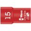  Zyklop VDE Knarre und Zubehör - Stückgeprüfte Sicherheit. 8790 B VDE Zyklop-Steckschlüsseleinsatz, isoliert, mit 3/8"-Antrieb, 15 x 46 mm 12452958