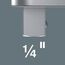  Serie Einsteckwerkzeuge 7773 A Vierkant-Einsteckwerkzeug, 1/4" x 44 mm 12455457