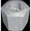  Zubehör für Schalung Schake Sechskantmuttern SW30, Länge: 30 mm 12449805
