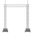  Beton-Aufstellvorrichtung Schake Aufstellvorrichtungen Brücke, Stahl-Gitterträger 5200 mm 12450180