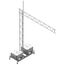 Beton-Aufstellvorrichtung Schake Aufstellvorrichtungen für Gittermast mit Kragarm, Stahl-Gitterträger 3200 mm 12450179