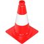  Verkehrssicherung Leitkegel Schake Leitkegel tagesleuchtend, rot / weiß, Höhe: 320 mm 12450212