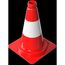  Verkehrssicherung Leitkegel Schake Leitkegel tagesleuchtend, rot / weiß, Höhe: 320 mm 12450212