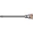  Zyklop Knarren Zubehör, 3/8" 8767 B HF TORX Zyklop Bitnuss mit 3/8"-Antrieb, mit Haltefunktion, TX 30 x 107 mm 12453584
