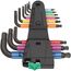  Winkelschlüssel für Innensechskantschrauben 950/9 Hex-Plus Multicolour 2 Winkelschlüsselsatz, metrisch, BlackLaser, 9-teilig 12452871