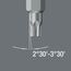  Bits für TORX®-Schrauben 867/1 Z TORX Wedge Bits, TX 10 x 25 mm 12454084