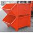  Kipp-Container müba-Kipp-Container mit schräger Schütte, Inhalt 1000 Liter, Tragfähigkeit 1500kg, Auflast 4500kg, Maße 1,60x1,20x0,80m, lackiert 12444634