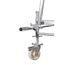  Gerüstzubehör systemfrei Gerüstzubehör systemfrei müba-Rollenfuß Ø200 mm mit Spindel Ø38 mm und Bremse, Verstellbereich 330 mm, Tragfähigkeit 10 kN 12444979