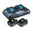 Akkus und Ladegeräte Power Source Kits Makita Power Source Kit Li 18V 2x6Ah 12424856