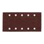  Schleifpapier 115 x 229 mm Klett- Verschluss Makita Schleifpapier Kl. 115 x 229 K80 12425610