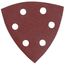  Schleifpapier DELTA 95 mm Klett- Verschluss Makita Delta-Schleifpapier Kl.K80 10 Stk. 12425584