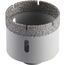  Klingspor DK 600 F Bohrkronen, geschlossener Rand DK 600 F Bohrkronen 65 mm 1 Segmente 15 mm geschlossener Rand Gewinde M 14 12457694