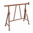  Stahlrohr-Gerückbock müba-Stahlrohr-Gerüstbock,1,20 m breit, Höhenverstellbar von 0,75 - 1,30 m, Tragfähigkeit 1500kg, lackiert 12444226