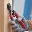  KNIPEX CoBolt® Kompakt-Bolzenschneider KNIPEX 71 22 200 CoBolt® Kompakt-Bolzenschneider mit schlanken Mehrkomponenten-Hüllen schwarz atramentiert 200 mm 12380424