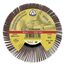  KLINGSPOR Schleifmoprad WSM 617 für Stahl, Edelstahl, Farbe, Kunststoff, Holz WSM 617 Schleifmopräder 115 x 20 mm Korn 80 Gewinde M 14 12459865