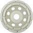  Klingspor DS 600 A Diamantschleifteller DS 600 A Diamantschleifscheiben, 115 x 8,2 x 22,23 mm 14 Segmente 8,2 x 5,5 mm, 2-Reihig 12460601