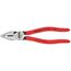  Kraft-Kombizangen KNIPEX 02 01 200 Kraft-Kombizange mit Kunststoff überzogen schwarz atramentiert 200 mm 12381037