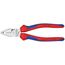  Kraft-Kombizangen KNIPEX 02 05 180 Kraft-Kombizange mit Mehrkomponenten-Hüllen verchromt 180 mm 12381049