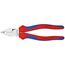  Kraft-Kombizangen KNIPEX 02 05 200 Kraft-Kombizange mit Mehrkomponenten-Hüllen verchromt 200 mm 12381042