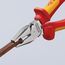  Kraft-Kombizangen KNIPEX 02 06 180 Kraft-Kombizange isoliert mit Mehrkomponenten-Hüllen, VDE-geprüft verchromt 180 mm 12381048