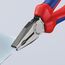  Kombizangen Kombizangen KNIPEX 03 02 160 Kombizange mit Mehrkomponenten-Hüllen schwarz atramentiert 160 mm 12381016