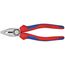  Kombizangen Kombizangen KNIPEX 03 02 200 Kombizange mit Mehrkomponenten-Hüllen schwarz atramentiert 200 mm 12381032