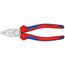  Kombizangen Kombizangen KNIPEX 03 05 200 Kombizange mit Mehrkomponenten-Hüllen verchromt 200 mm 12381028