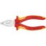  Kombizangen KNIPEX 03 06 160 Kombizange isoliert mit Mehrkomponenten-Hüllen, VDE-geprüft verchromt 160 mm 12380250