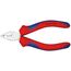  Mini-Kombizange KNIPEX 08 05 110 Mini-Kombizange mit Mehrkomponenten-Hüllen verchromt 110 mm 12381050
