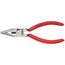  Spitz-Kombizangen KNIPEX 08 21 145 Spitz-Kombizange mit Kunststoff überzogen schwarz atramentiert 145 mm 12381056