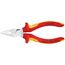  Spitz-Kombizangen KNIPEX 08 26 145 Spitz-Kombizange isoliert mit Mehrkomponenten-Hüllen, VDE-geprüft verchromt 145 mm 12381052