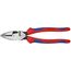  Kraft-Kombizangen "Lineman's Pliers" amerikanisches Modell KNIPEX 09 12 240 Kraft-Kombizange "Lineman's Pliers" amerikanisches Modell mit Mehrkomponenten-Hüllen schwarz atramentiert 240 mm 12381060