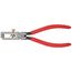  Abisolierzangen universal KNIPEX 11 01 160 Abisolierzange mit Öffnungsfeder, universal mit Kunststoff überzogen schwarz atramentiert 160 mm 12380411
