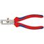  Abisolierzangen universal KNIPEX 11 02 160 Abisolierzange mit Öffnungsfeder, universal mit Mehrkomponenten-Hüllen schwarz atramentiert 160 mm 12380409