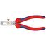  Abisolierzangen universal KNIPEX 11 05 160 Abisolierzange mit Öffnungsfeder, universal mit Mehrkomponenten-Hüllen verchromt 160 mm 12380415