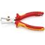  Abisolierzangen universal KNIPEX 11 06 160 T Abisolierzange mit Öffnungsfeder, universal isoliert mit Mehrkomponenten-Hüllen, VDE-geprüft; mit integrierter isolierter Befestigungsöse zum Anbringen einer Absturzsicherung verchromt 160 mm 12380413