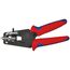  Präzisions-Abisolierzangen mit Formmessern KNIPEX 12 12 02 Präzisions-Abisolierzange mit Formmessern mit Mehrkomponenten-Hüllen brüniert 195 mm 12380341