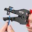  Abisolierzangen mit Formmessern KNIPEX 12 21 180 EAN Abisolierzange mit Formmessern mit Kunststoff-Griffhüllen schwarz lackiert 180 mm 12380325