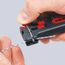  Mini-Abisolierwerkzeug KNIPEX 12 80 100 SB Mini-Abisolierwerkzeug  100 mm 12380355