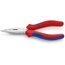  Verdrahtungszangen KNIPEX 13 05 160 Verdrahtungszange mit Mehrkomponenten-Hüllen verchromt 160 mm 12380361