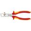  KNIPEX StriX® Abisolierzangen mit Kabelschere KNIPEX 13 66 180 StriX® Abisolierzangen mit Kabelschere isoliert mit Mehrkomponenten-Hüllen, VDE-geprüft verchromt 180 mm 12380366