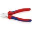  Abisolier-Seitenschneider KNIPEX 14 25 160 Abisolier-Seitenschneider mit Mehrkomponenten-Hüllen verchromt 160 mm 12380371