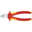  Abisolier-Seitenschneider KNIPEX 14 26 160 Abisolier-Seitenschneider isoliert mit Mehrkomponenten-Hüllen, VDE-geprüft verchromt 160 mm 12380370